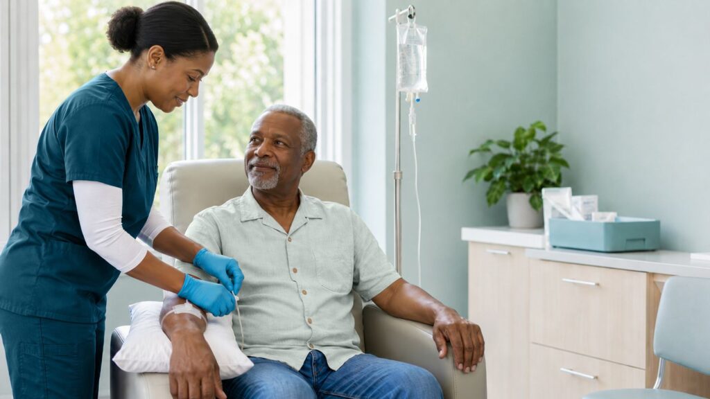 Radioligand Therapy for Prostate Cancer: Infusion & Safety
