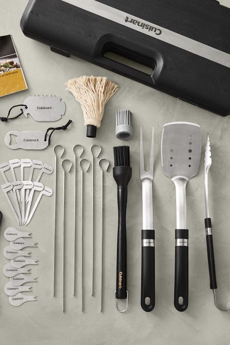 Ultimate Backyard BBQ Grill Tools, 36-Piece Set