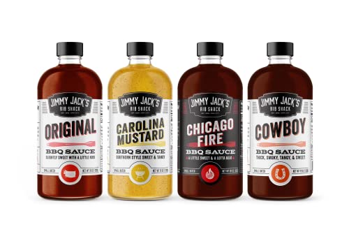 Variety BBQ Sauce 4-Pack