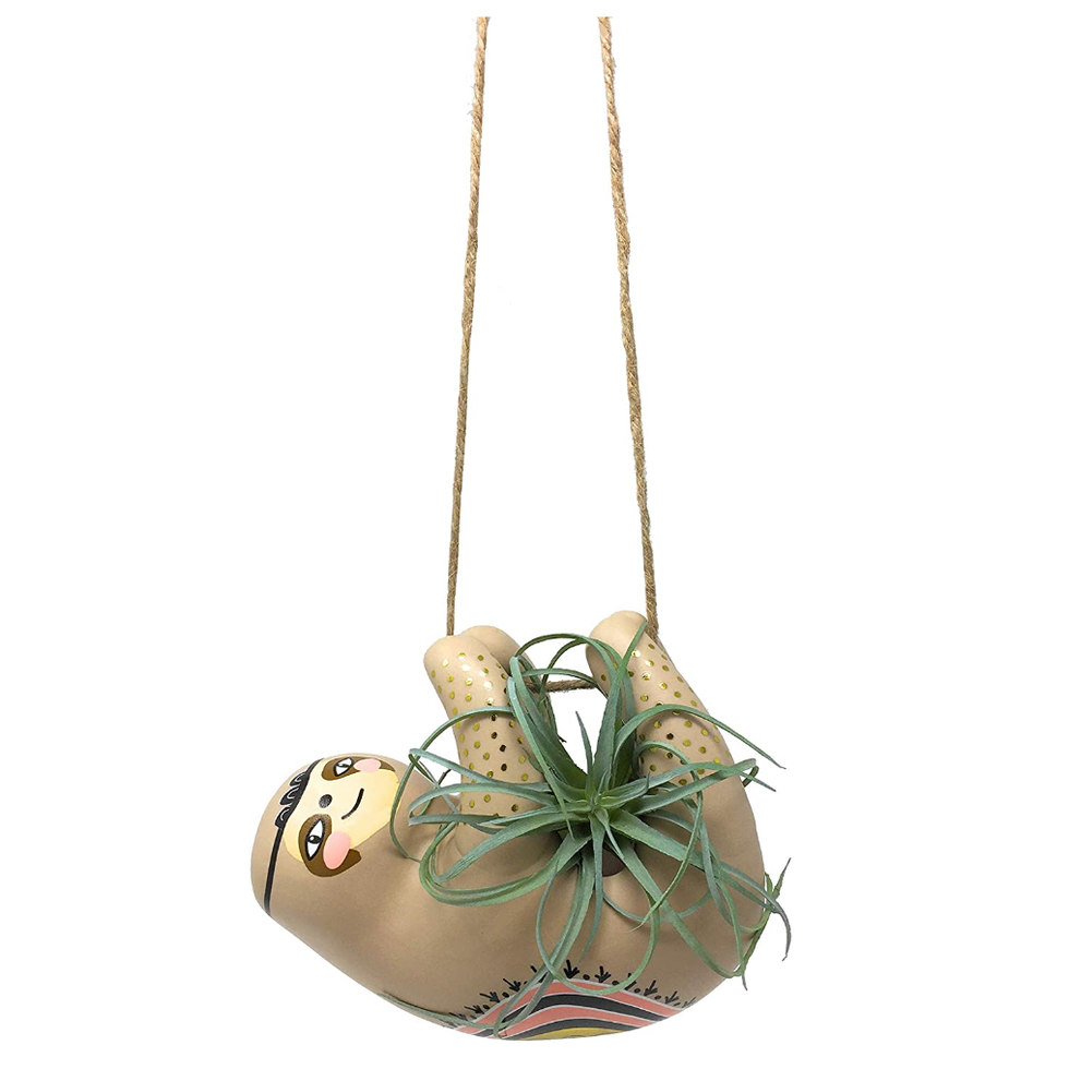 Sloth Hanging Planter