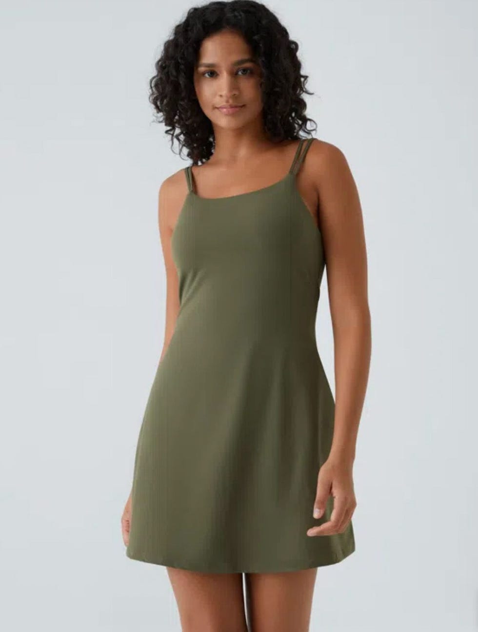 Softlyzero Backless Twisted Active Dress