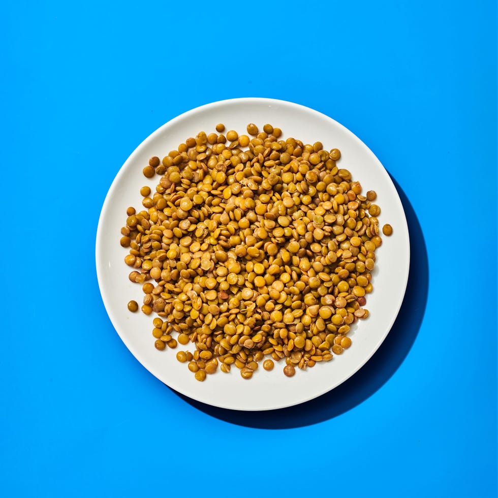 a bowl of lentils