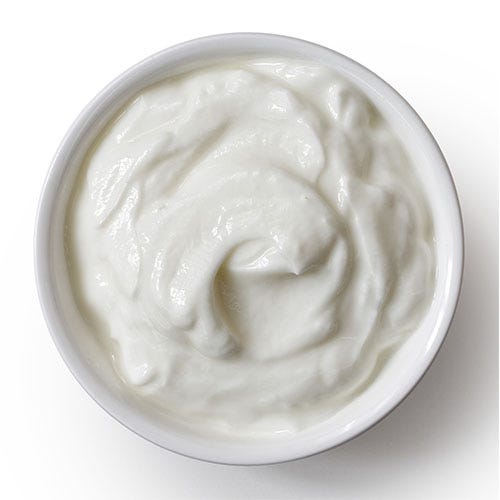 plain greek yogurt