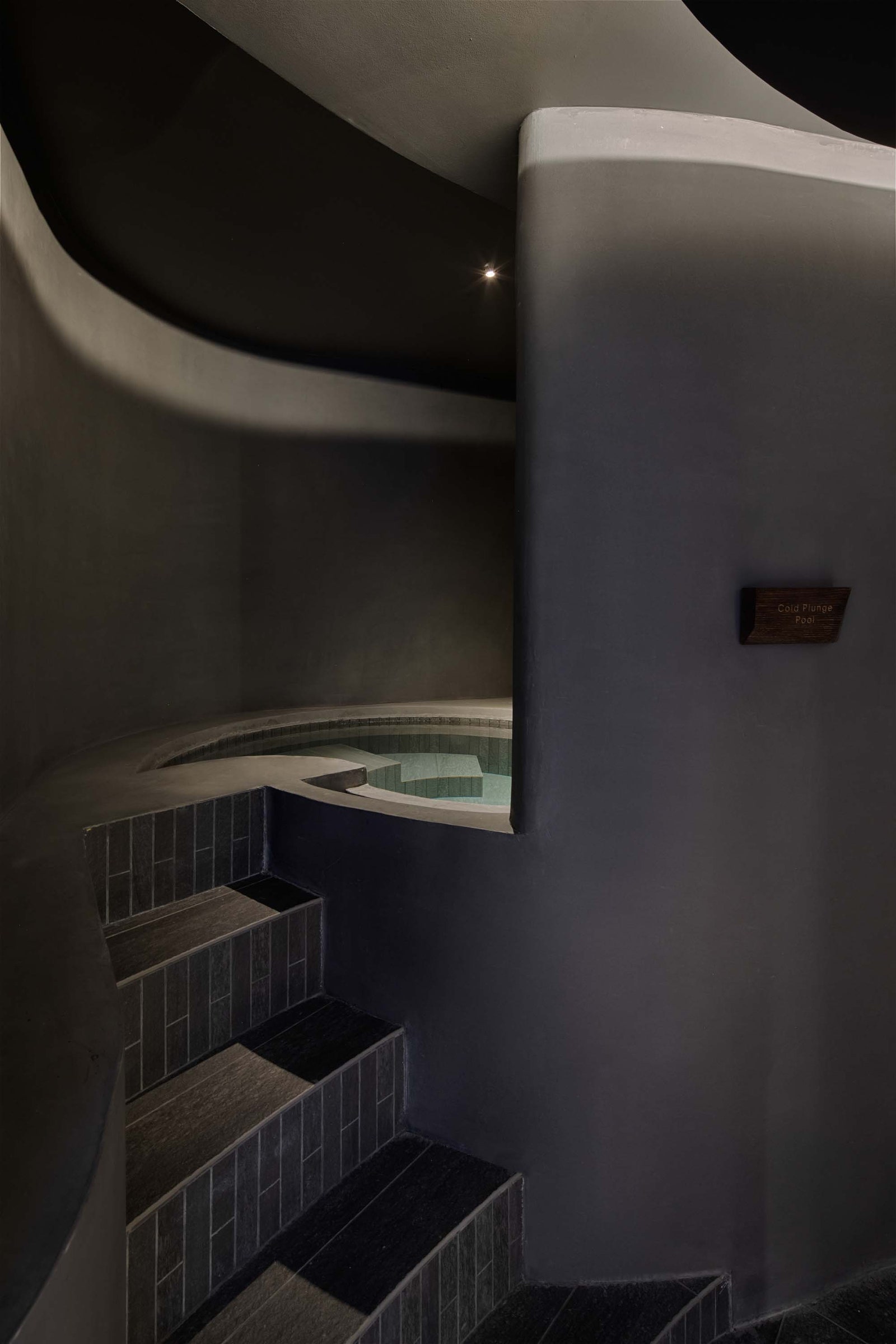 Image may contain Architecture Building House Housing Staircase Tub Handrail Indoors and Interior Design